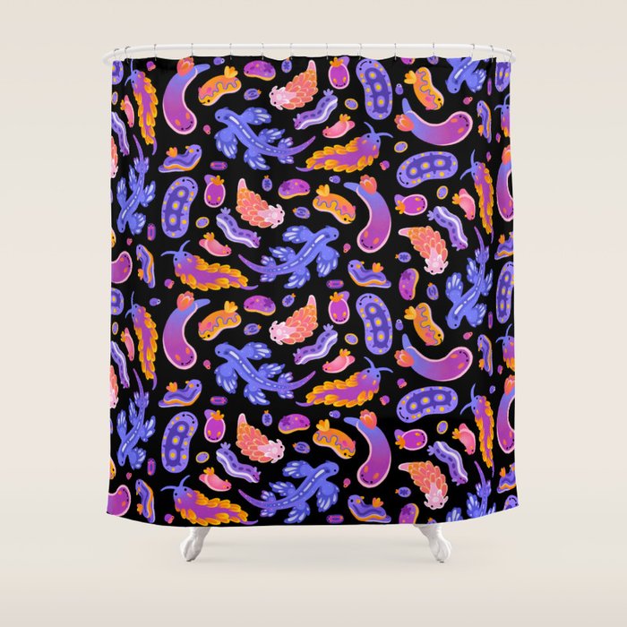 Sea slug Shower Curtain Gallery Image 1