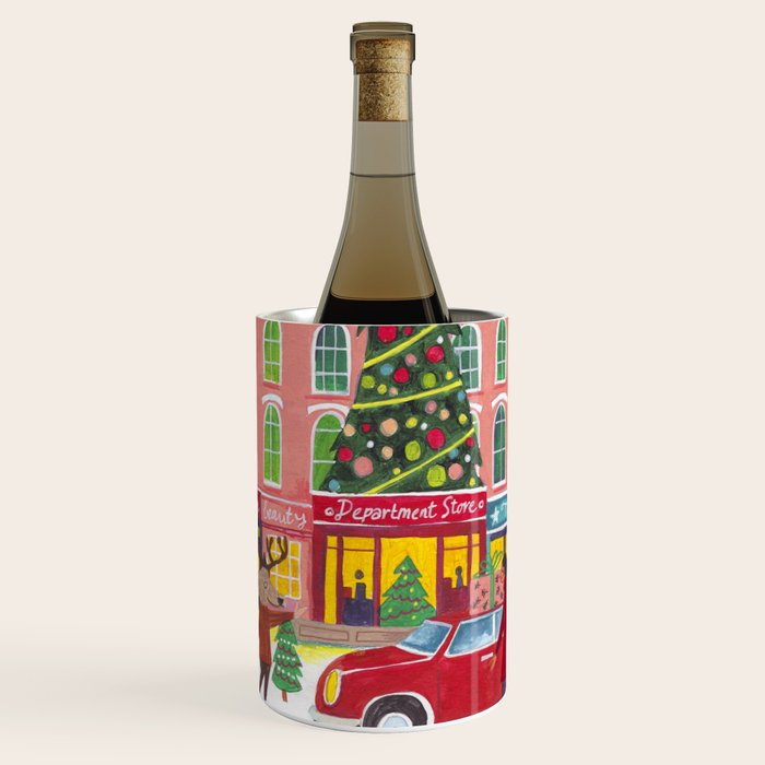 City with fireworks Wine Chiller Gallery Image 1