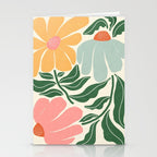 Whimsy Bloom - warm Stationery Card Gallery Image 2