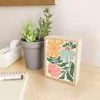 Whimsy Bloom - warm Mini Art Print Gallery Image 2