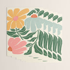 Whimsy Bloom - warm Wrapping Paper Gallery Image 3