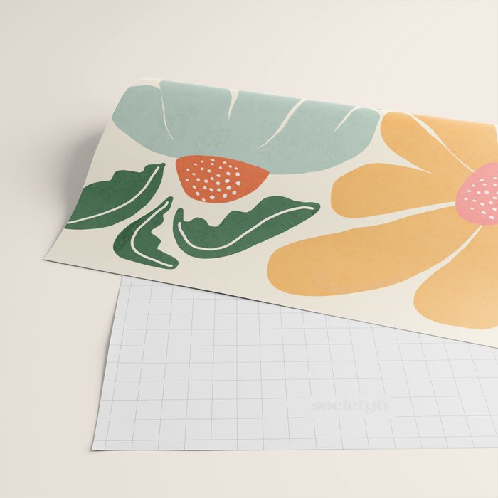 Whimsy Bloom - warm Wrapping Paper Gallery Image 2