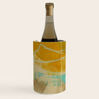 summer green abstract art 2 Wine Chiller Gallery Image 3