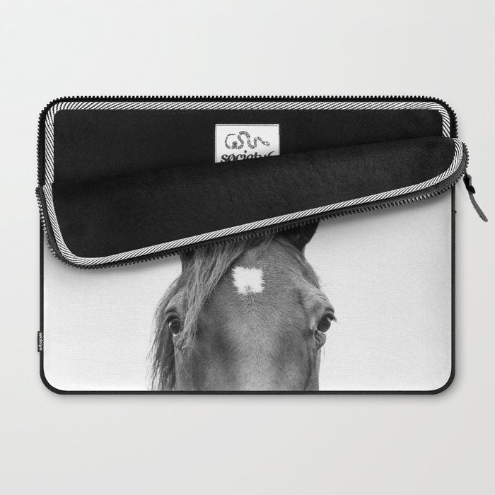 Peeking Horse Laptop Sleeve Gallery Image 2
