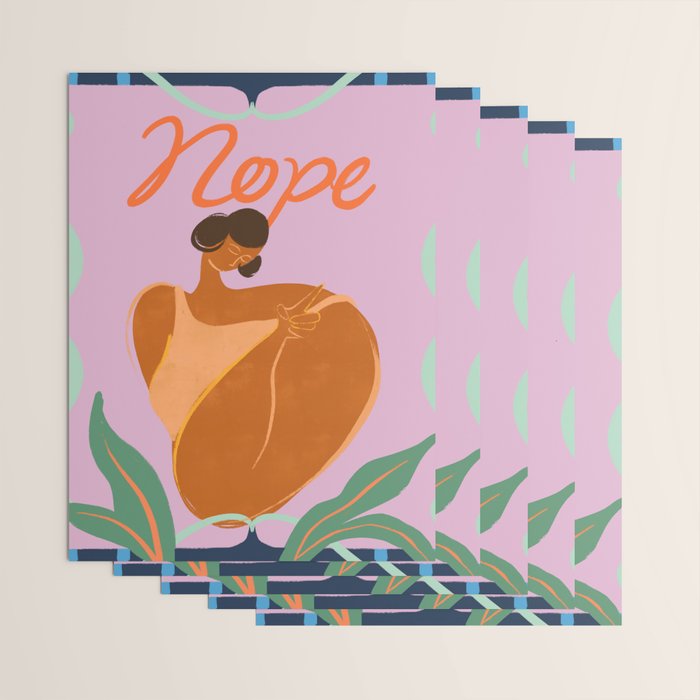 Nope Wrapping Paper Gallery Image 3