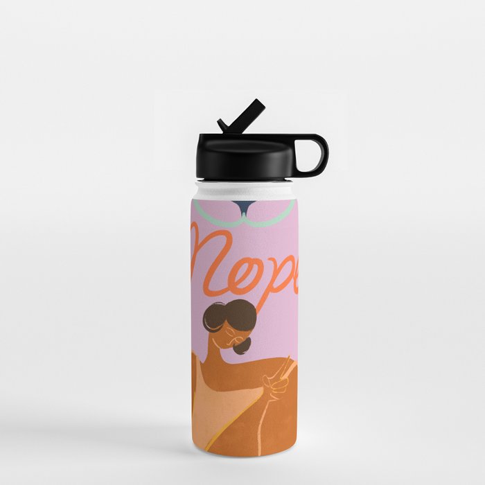 Nope Water Bottle Gallery Image 1