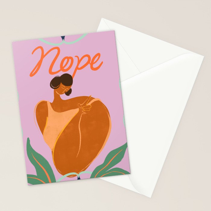 Nope Stationery Card Gallery Image 2
