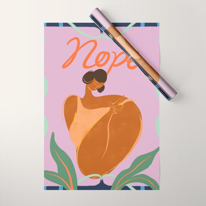 Nope Wrapping Paper Gallery Image 1
