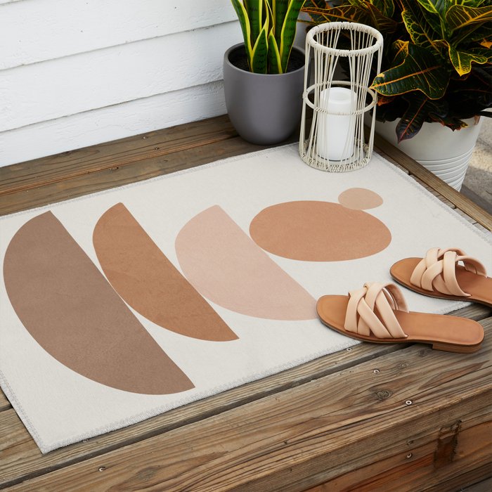 Balancing Elements I Outdoor Rug Gallery Image 2