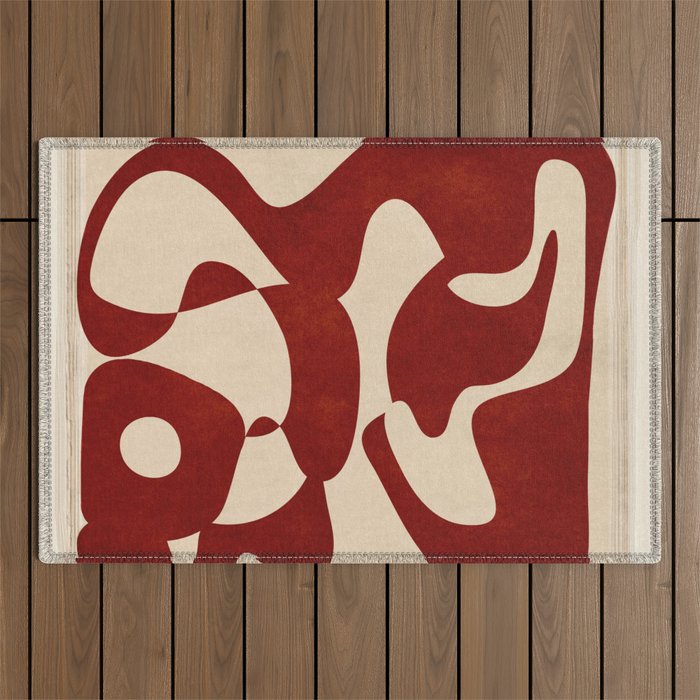 Etheric Abstraction 8 Outdoor Rug Gallery Image 1