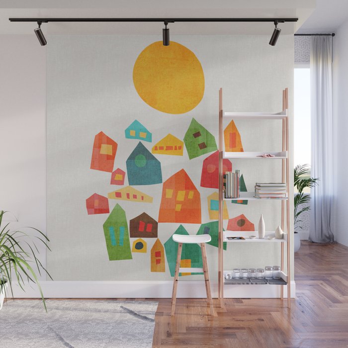 Looking at the same sun Wall Mural Gallery Image 1