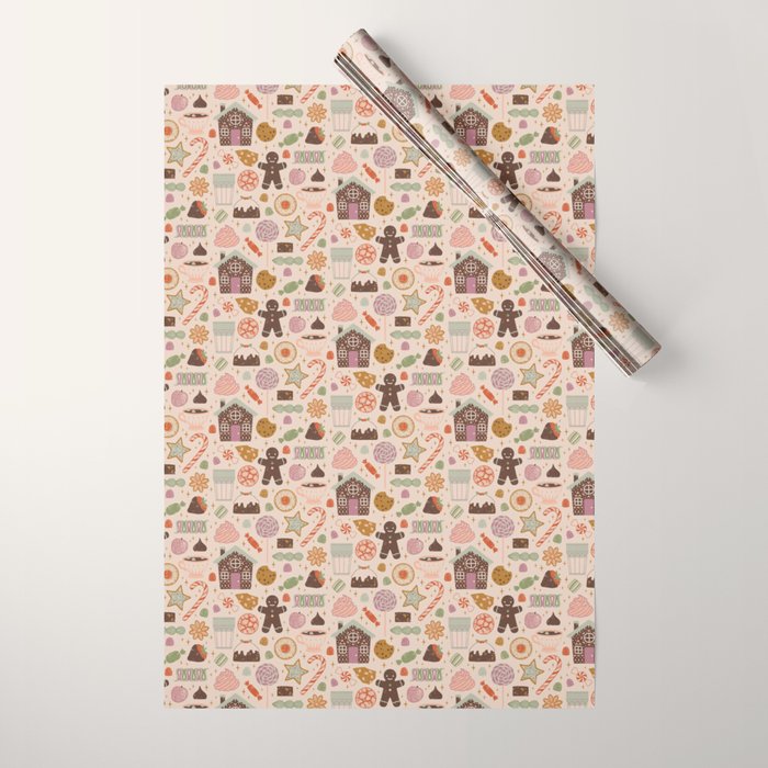 In the Land of Sweets Wrapping Paper Gallery Image 1