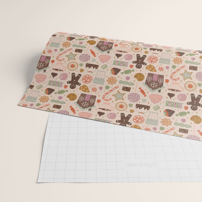 In the Land of Sweets Wrapping Paper Gallery Image 2