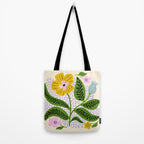 Retro Groovy Flower  Tote Bag Gallery Image 2