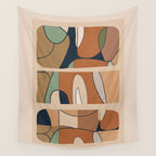 Abstract Line 25 Wall Tapestry Gallery Image 4