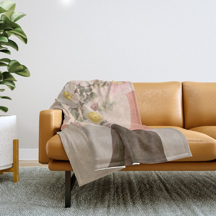 In Bloom 3 Throw Blanket Gallery Image 1