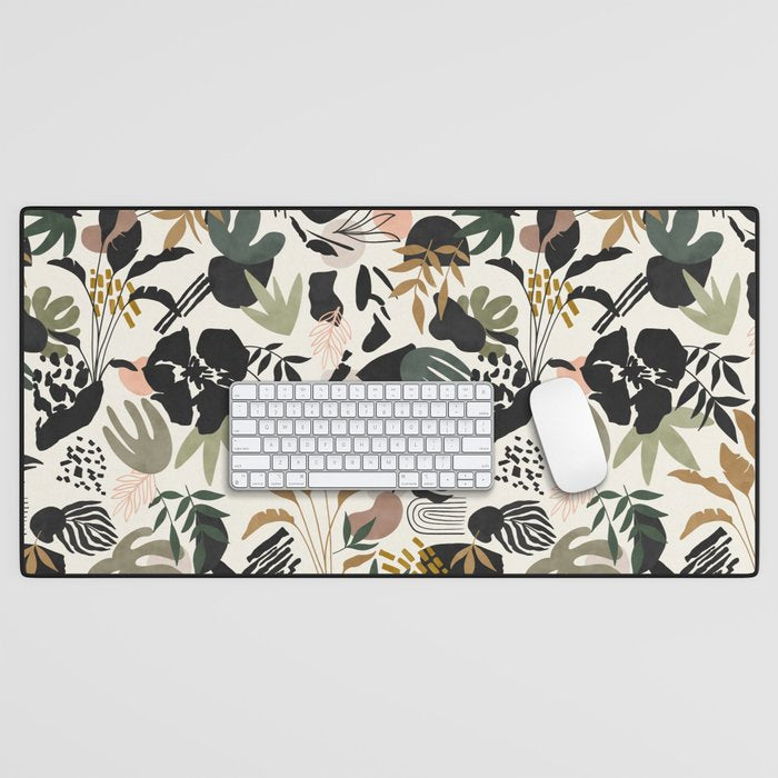 Modern simple jungle 52 Desk Mat Gallery Image 1