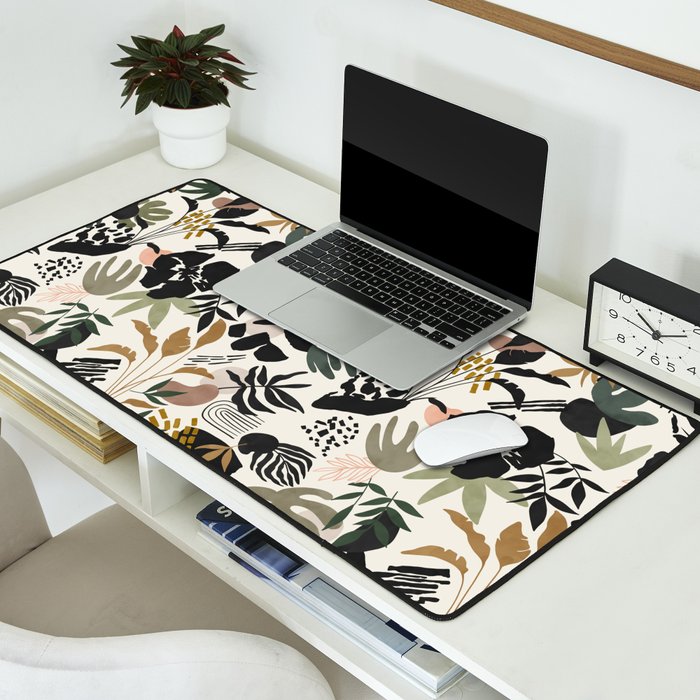 Modern simple jungle 52 Desk Mat Gallery Image 2