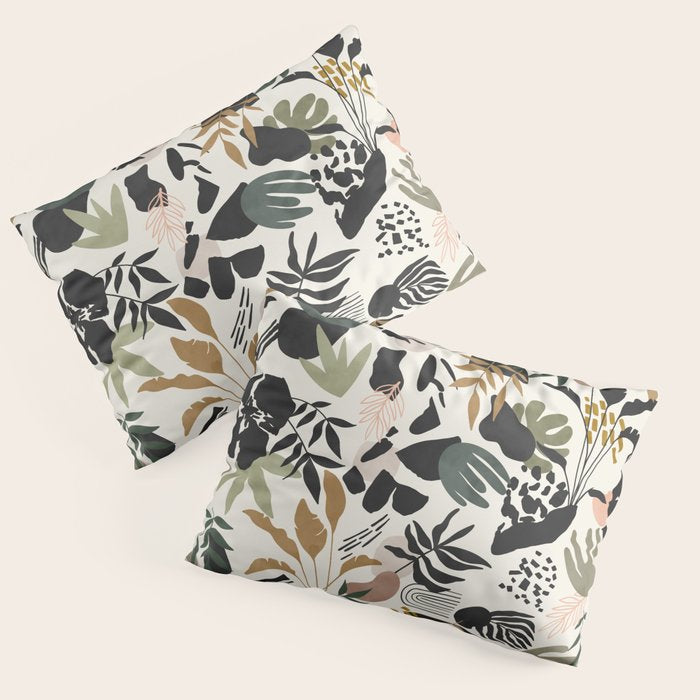 Modern simple jungle 52 Pillow Sham Gallery Image 3