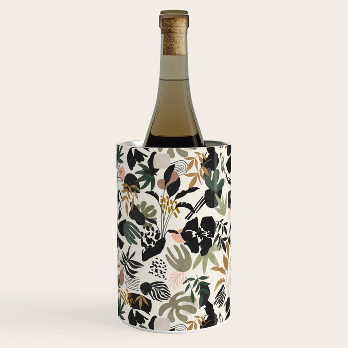Modern simple jungle 52 Wine Chiller Gallery Image 2