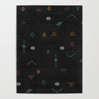 Cactus Silk In Black Poster Gallery Image 4