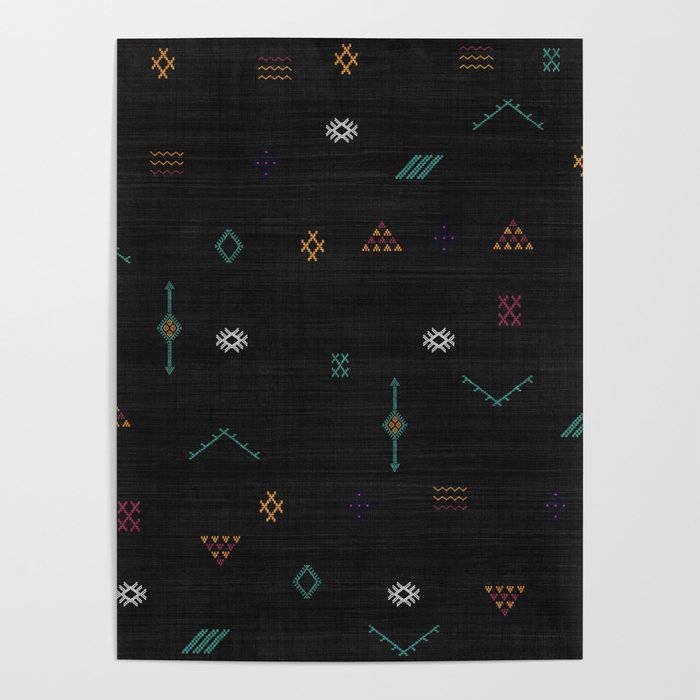 Cactus Silk In Black Poster Gallery Image 4