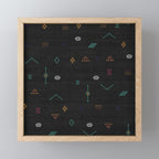 Cactus Silk In Black Mini Art Print Gallery Image 1