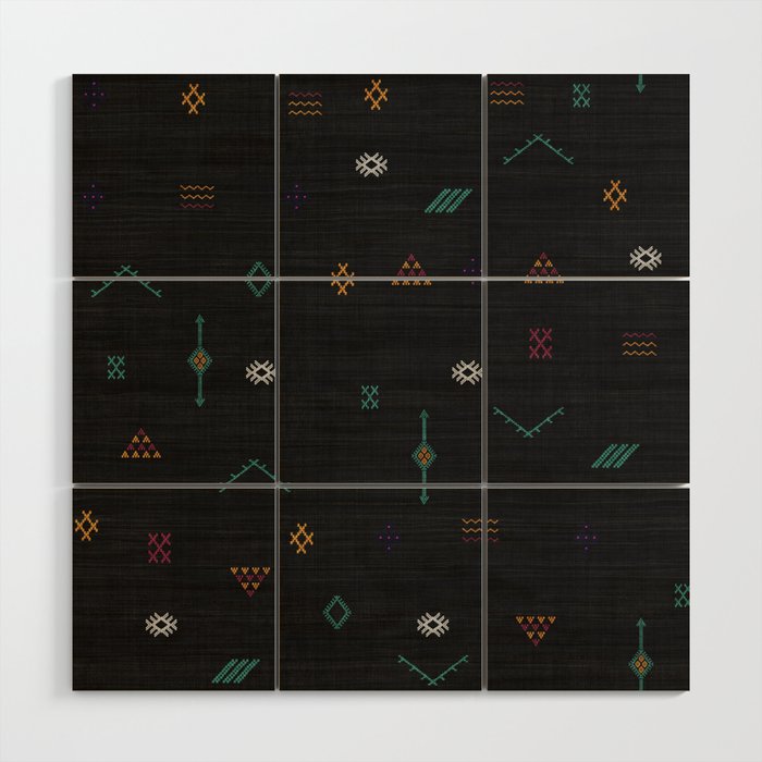 Cactus Silk In Black Wood Wall Art Gallery Image 1