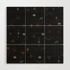 Cactus Silk In Black Wood Wall Art Gallery Image 1