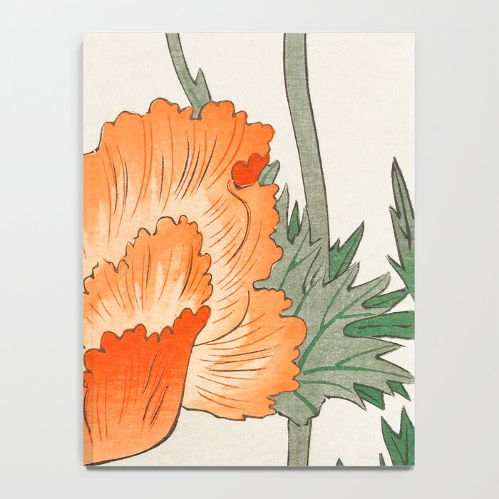 Blossoming Flower - Vintage Japanese Woodblock Print Art Notebook Gallery Image 4
