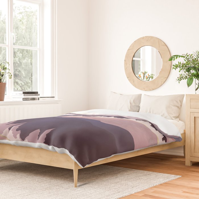 Mauve Lake Duvet Cover Gallery Image 2