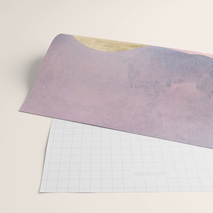 Mauve Lake Wrapping Paper Gallery Image 2