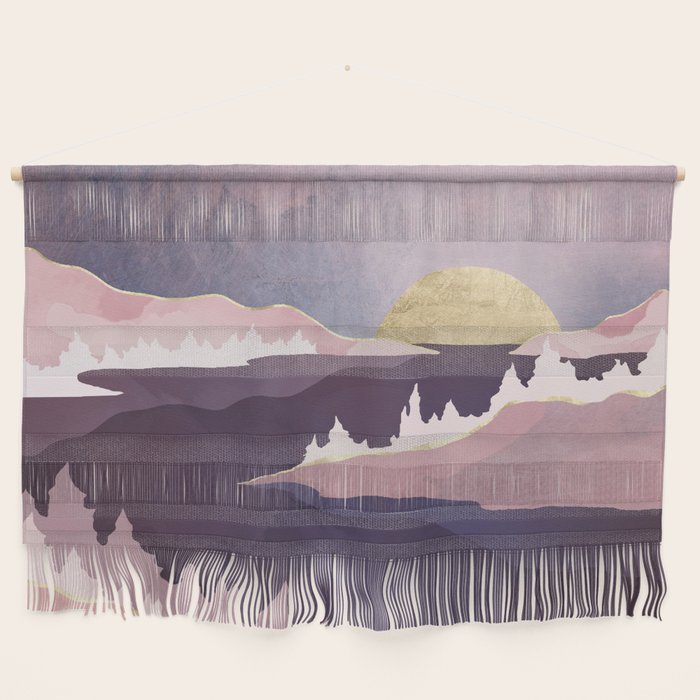 Mauve Lake Wall Hanging Gallery Image 1