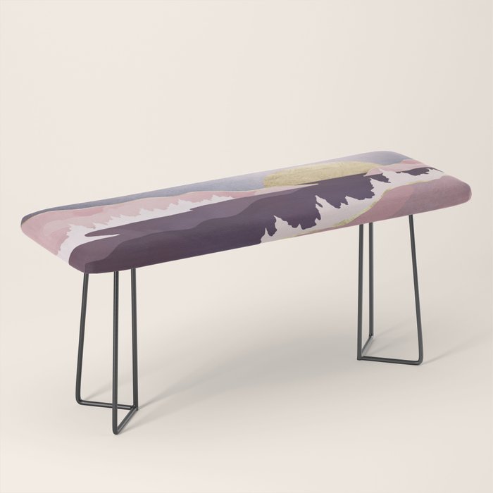 Mauve Lake Bench Gallery Image 1