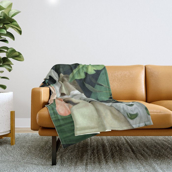 Tropical Mood Throw Blanket Gallery Image 1