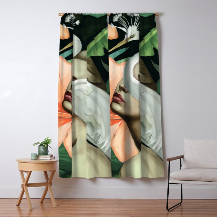 Tropical Mood Window Curtain Gallery Image 5