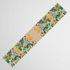 Floral Luna Moth Table Runner Gallery Image 3