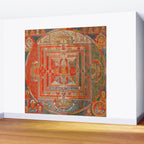 Tibetan Buddhist Mandala Manjuvajra 43 Deities Wall Mural Gallery Image 2