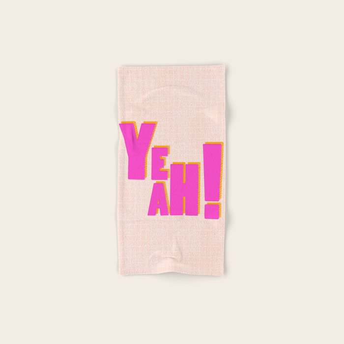 YEAH! Bath Towel Gallery Image 1