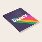 RAINBOW DANCE TYPOGRAPHY- let's dance Notebook Gallery Image 2