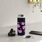 Happy axolotl - dark Water Bottle Gallery Image 4
