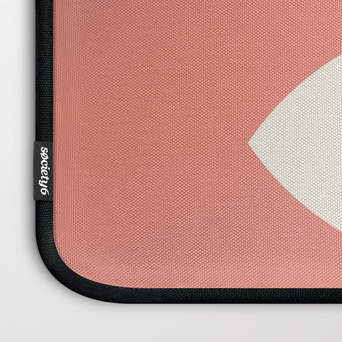 Bauhaus Eyes on Pink 1919 Laptop Sleeve Gallery Image 3