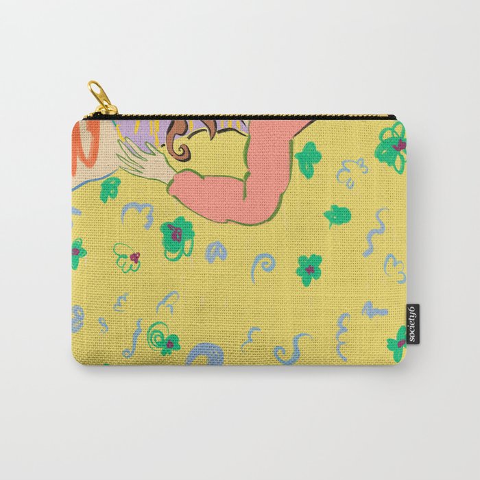SLEEPING IN Carry All Pouch Gallery Image 1