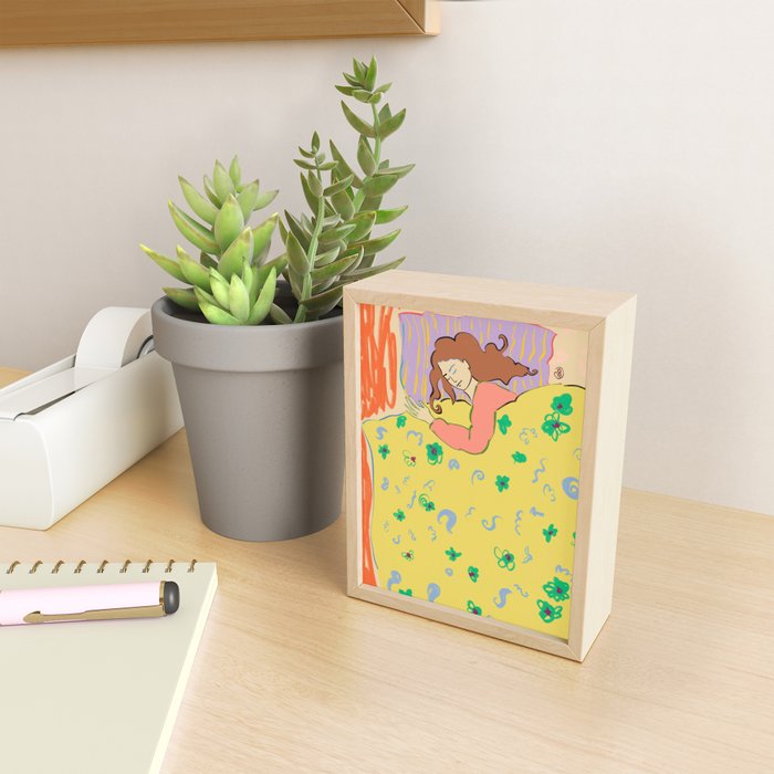 SLEEPING IN Mini Art Print Gallery Image 2
