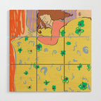 SLEEPING IN Wood Wall Art Gallery Image 1