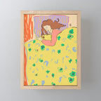 SLEEPING IN Mini Art Print Gallery Image 1