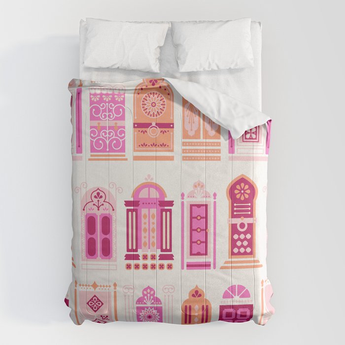Moroccan Doors - Peach Palette Comforter Gallery Image 1