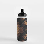 Urban Tribal Pattern No.7 - Aztec - Wood Water Bottle Gallery Image 2