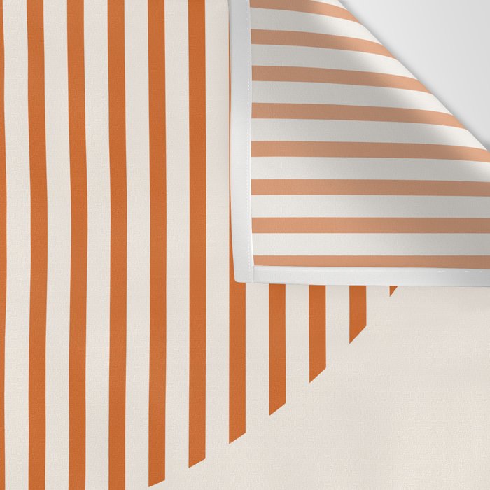 Abstraction Shapes 116 in Navy Blue Orange (Moon Phase Abstract)  Wall Tapestry Gallery Image 3