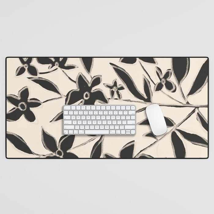 Abstract Minimal Flowers 16 Desk Mat Gallery Image 1